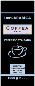 Coffea Club Arabica 100% Brand